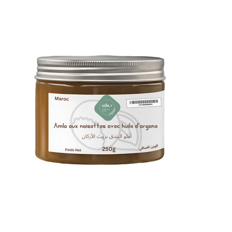 Amlo aux noisettes avec huile d'argane  250g