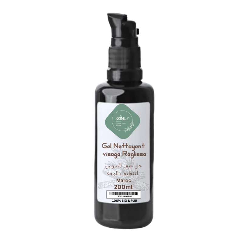 Gel Nettoyant visage Argan & safran 200ml